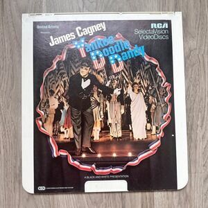 James Cagney Yankee Doodle Dandy RCA SelectaVision CED Videodisc Black and White